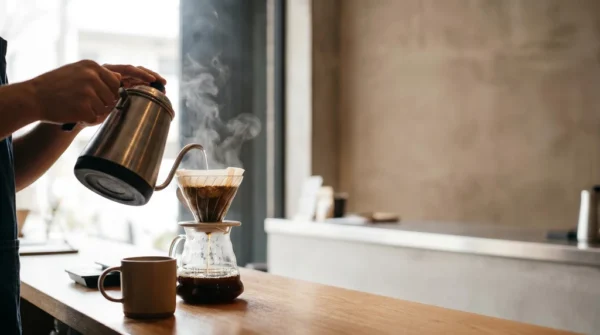 Specialty Coffee Hand Drip Barista Beverage Photo