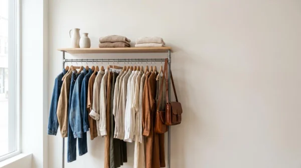 Secondhand Fashion Resale Rack Boutique Store Photo
