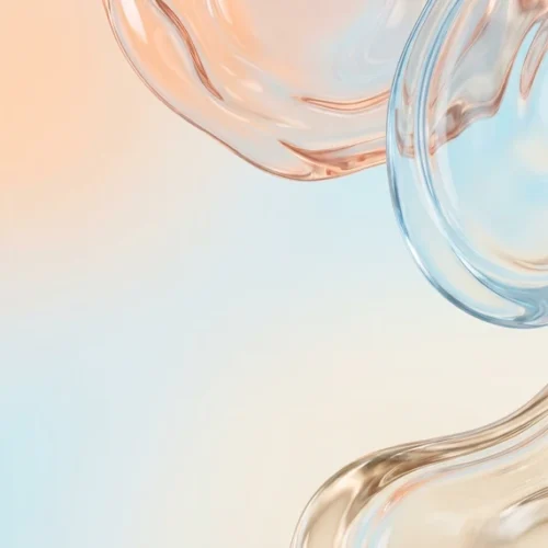 Transparent Glass Line Pastel Abstract Background