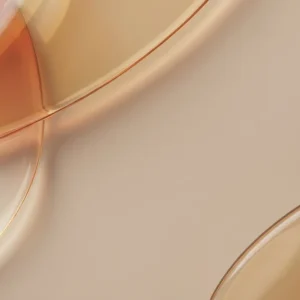 Beige Orange Glass Curve Abstract Background