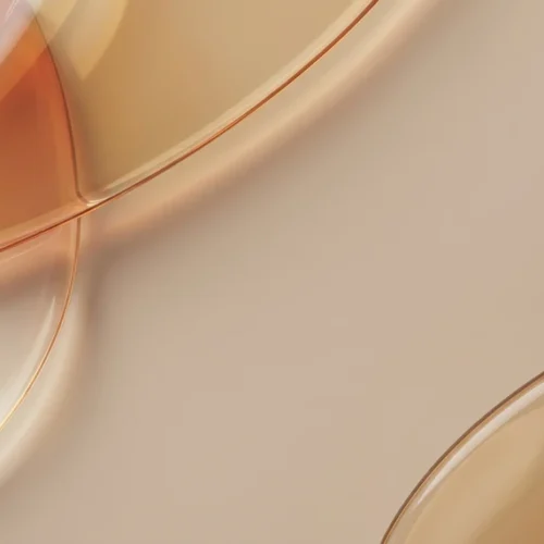 Beige Orange Glass Curve Abstract Background