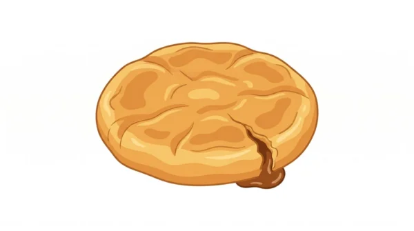 Hotteok Korean Food Illustration
