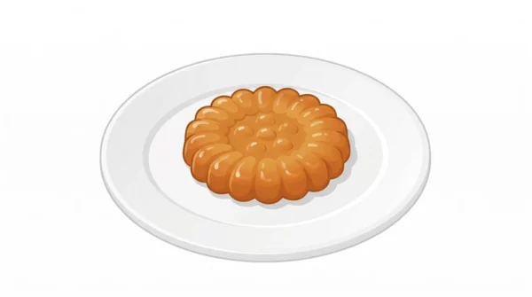 Yakgwa Korean Food Illustration