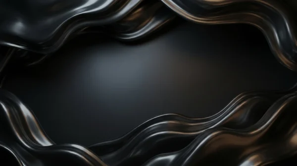 Dark Chrome Liquid Wave Abstract Background Dark Chrome Liquid Wave Abstract Background