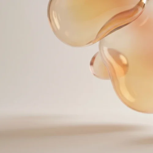 Amber Liquid Drop Minimal Abstract Background Amber Liquid Drop Minimal Abstract Background