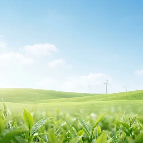 Clean Energy Nature Background