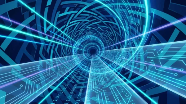 Encrypted Data Tunnel Background