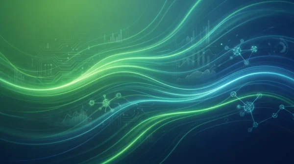 Clean Energy Data Flow Background Clean Energy Data Flow Background