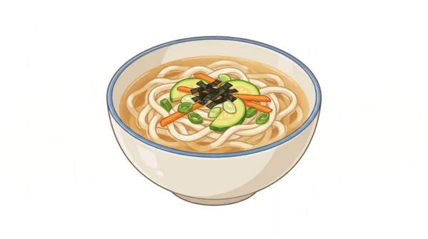 Kalguksu Korean Food Illustration Kalguksu Korean Food Illustration