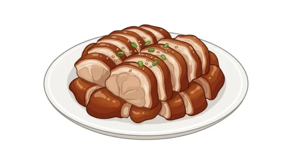 Jokbal Korean Food Illustration Jokbal Korean Food Illustration