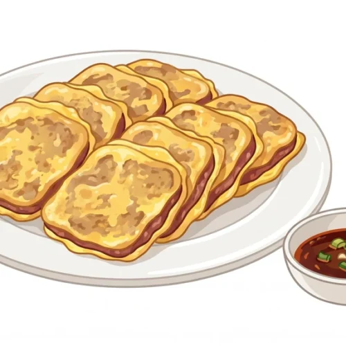 Yukjeon Korean Food Illustration Yukjeon Korean Food Illustration