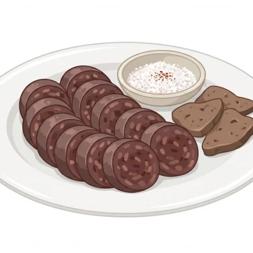 Sundae Korean Food Illustration Sundae Korean Food Illustration
