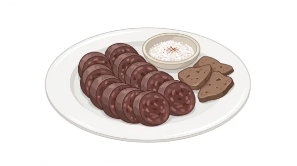 Sundae Korean Food Illustration Sundae Korean Food Illustration