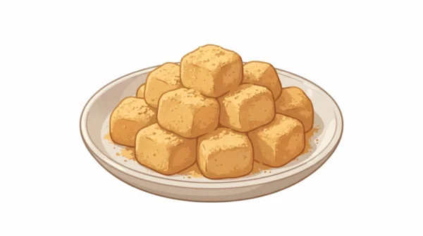 Injeolmi Korean Food Illustration Injeolmi Korean Food Illustration