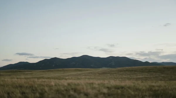 Minimal Mountain Horizon Background