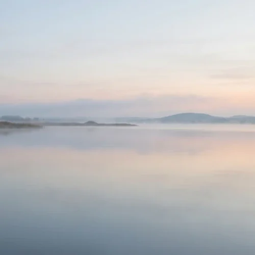 Meditation Sky and Water Background