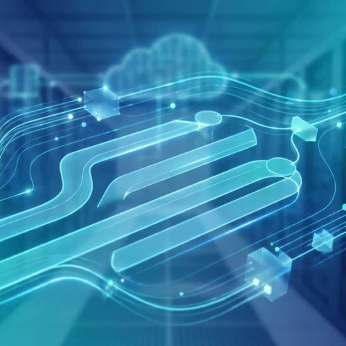 DevOps Pipeline Technology Background