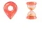 Glossy Jelly 3D Icon Set | Glass Target, Location Pin, Check Mark, Star, Moon, Smiley & Cute UI Symbols